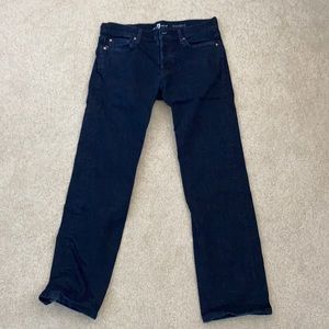 7 For All Mankind Dark Wash Jeans - Men